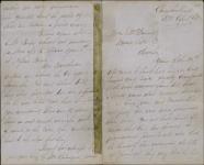 Letter to J. McDonald from Robert Hamilton [textual record] 1870.