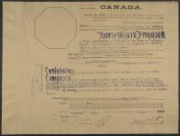 [Patent no. 18029, sale no. 179] 22 October 1917 (14 June 1911)