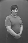 [Studio portrait of Quvianatuliak (Kov) Takpaungai, West Baffin Cooperative] December 1980