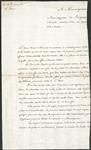 Lettre de Mme Varin au ministre au sujet de sa pension, 1771
