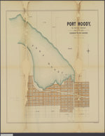 Map: Port Moody, the Western Terminus of the Canadian Pacific Railway