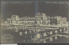 Item 1: Building for the Dominion of Canada, British Empire Exhibition, 1924.
