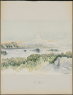 San Juan Island, Mount Baker, from Gonzales Hill 1882