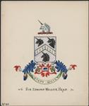 Unofficial Coat of Arms : Sir Edmund Walker Head before 1900