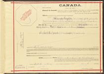 Land grant to Alexander Stoughton [textual record] February 1909.