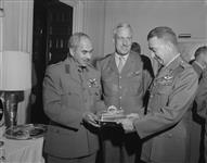 Presentation of Silver Service to Officers Mess September 1963