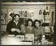 In [L]emon Creek camp, the store is owned by a white person, and the staff is Japanese [1943/11-1943/12]