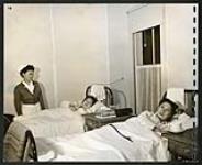 Patients are evidently enjoying their stay at the Greenwood camp hospital [1943/11-1943/12]