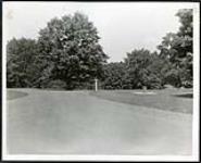 [Stretch of paved road in Rockcliffe going into one-way street, wooded area in background] [1927-1932].
