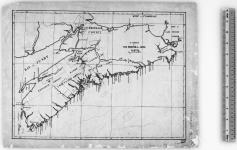 A CHART of THE PENINSULA of NOVA SCOTIA by Chas Morris Chf. Surr 1761. [cartographic material] 1761