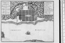 A plan of the Town of Halifax in Nova Scotia by M. Harris. 1749. [cartographic material] 1749