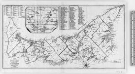 A map of the island of St. John in the Gulf of St. Lawrence divided into counties & parishes and the lots as granted by government to which are added the soundings round the coast & harbours. Improved from the late survey of Captain Holland. Published as the act directs April 6. 1775. XIII. [cartographic material] 1775.