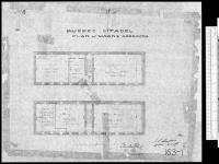 Quebec citadel. Plan of Mann's barracks. Copy T. Coffey, Sergt. R.E., M.F.W. F.C. Hassard, Lt. Col. D.C.R.E. Charles E. Ford, Col. C.R.E. 6 Dec. 1868. No.8. [architectural drawing] 1868.