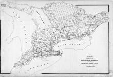 Map shewing the Electoral Divisions of the Province of Ontario. [cartographic material] [1882]