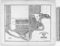 Driscoll's map of the City of Edmonton Province of Alberta. [cartographic material] 1907.