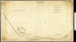 Plan of the ground on the west side of the entrance of Niagara River exhibiting the reservations for military purposes. [cartographic material] 1793.