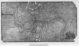 Map of the Town of St. Catharines, C.W. [cartographic material] 1852