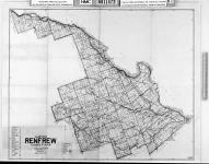 Lloyds Renfrew County map. Lloyds Maps Toronto. [cartographic material] n.d.
