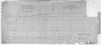Survey for Ship Canal to connect Lakes Erie & Ontario, Lockport Route. Profiles Levelled and surveyed under the direction of Capt. W.G. Williams U.S. Topographical Engr. Assisted by Lieuts. Drayton and Reed 1835. Line no. 5. [cartographic material] 1835