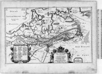 Le Canada faict par le Sr. de Champlain ou sont la Nouvelle France, la Nouvelle Angleterre, la Nouvelle Holande, la Nouvelle Svede...suivant les Memoires de P. Du Val...1677. [cartographic material] 1677.