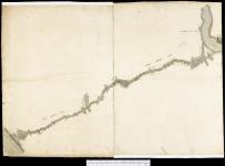 A plan of the River of St. John's, from Fort Frederick in the Bay of Fundy, to the River of Medouesqua; with the Lake of Temescouta, and the Grand Portage from thence to the River of St. Lawrence. [cartographic material] Surveyed by Lt. Joseph Peach of the 4th Regt. 1762. 1762.