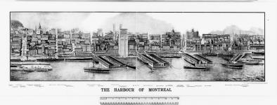 The harbour of Montreal. J.L. Wiseman. [cartographic material] 1904