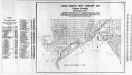 Canada Railway News Company's Map. Coleman Township; Nipissing District, Ontario. [cartographic material] [1907]