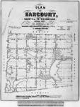 Plan of Harcourt, County of Peterborough, Canada West. The Property of the Canadian Land & Emigration Company, Limites, of London - England. [cartographic material] n.d.
