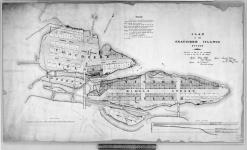 Plan of the Chaudiere Islands, Bytown, surveyed in 1851 by the undersigned by order of the Dept. of Pubc. Works. [cartographic material] 1852