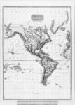 The World on Mercators Projection. Western Part. Pinkerton's Modern Atlas. Drawn under the direction of Mr. Pinkerton by L. Hebert. Published by Dobson, Philada. Neele sculpt. 352 Strand. [cartographic material] [1818]