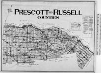 Lloyd's Map of Prescott and Russell Counties [cartographic material] 1923