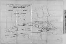Plan of Portion of Lachine Canal above St. Gabriel Lock showing projected extension of Aug. Cantin's Dry Dock as applied by him in No 70,724. Seemy Report Dated 19th Nov. 1877. (Sgd) G. [ ]aillairge Asst. Chf. Eng. P.W. Canada. [cartographic material] 1877.