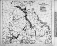 Map of the Labrador peninsula, 1897 [cartographic material] / compiled from documents and information supplied by Dr. Robert Bell 1897.