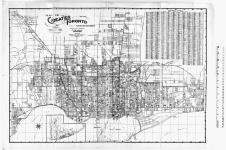 Map of Greater Toronto and Suburbs. [cartographic material] 1910