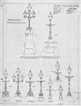 Grounds, Parliament Buildings, Ottawa. Design for lamps, parliament grounds, Ottawa 1878.