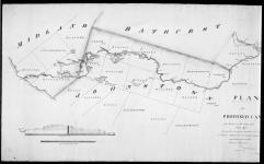 Plan of the Proposed Rideau Canal..."Copy by (Signed) James G. Chewit, York Novr. 4, 1826". "Copy P. Durnford 16 Mar. 1827." [cartographic material] 1826(1827).