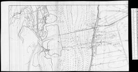 [Plan showing C.P.R. Lachine Bridge and shore contors.] [cartographic material] n.d.
