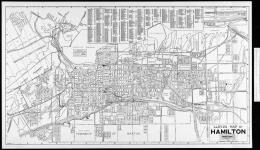 Lloyd's Map of Hamilton. [cartographic material] n.d.