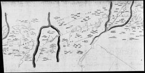 [Plan of timber locations Spanish R. & Parry Sound. J.W. Fitzgerald Sept. 1865.] [cartographic material] [1865]