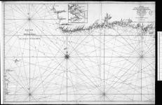 Partie de la côte méridonale de l'Isle de Terreneuve. Les Isles Langley St. Pierre et Miquelon avec l'entreé meridionale de Golfe St. Laurent [document cartographique]  / par J. Cook 1778.