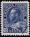 [Le roi Georges V] [document philatélique] 1922
