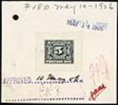Postage due [philatelic record] 1 July, 1906