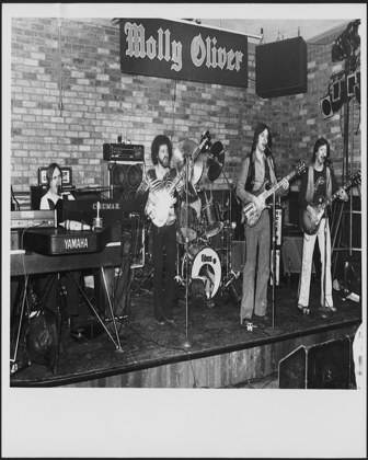 Historic photo from 1978 - Jarvis House - Molly Oliver on stage in Toronto -  eventually Club 101 and originally MacFarlanes Hotel in Old Town